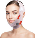 V Line Face Slimming Mask for Sleeping, Reusable Chin Strap Jawline Shaper, Double Chin Reducer, V Shaped Face Lifting Mask, Chin Up Patch, Jaw Exerciser for Women and Men