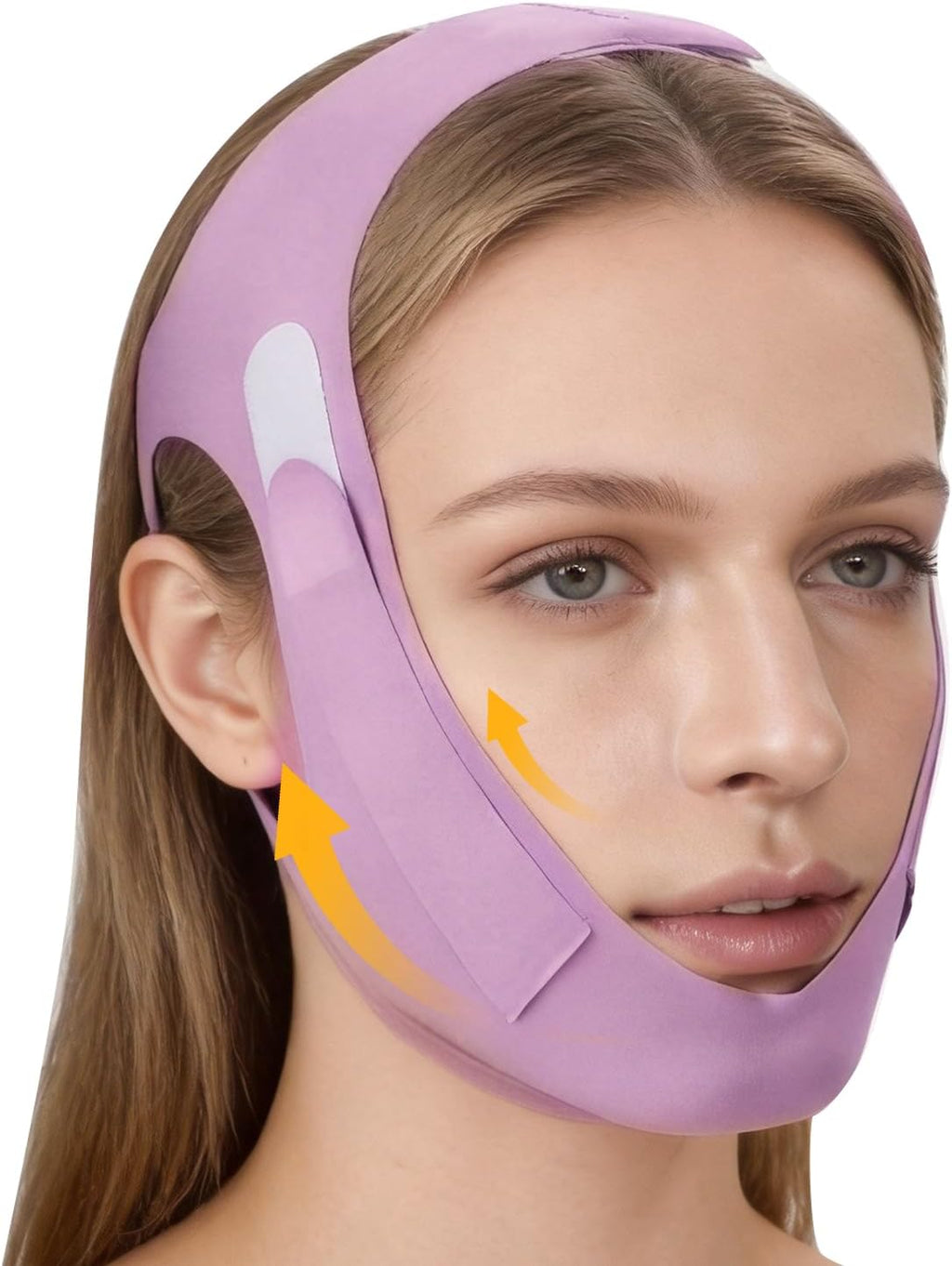 Chin Strap Face Lift Band Tape for Sleeping Double Chin Reducer Jawline Lifting Device V Line Mask for Skincare Routine Jawline Shaper Firming for Women and Men