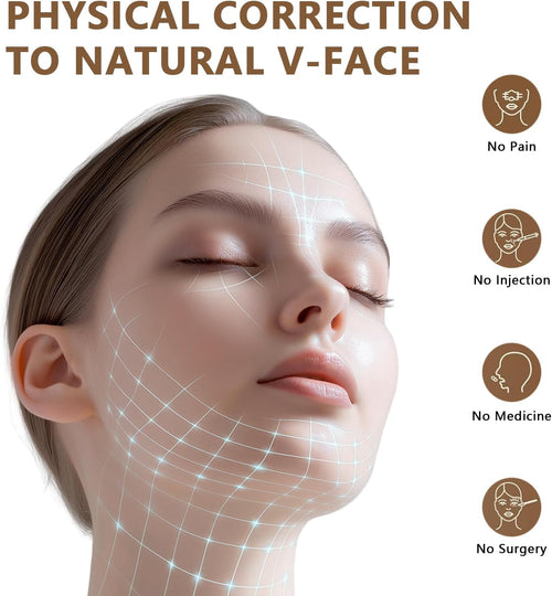 Chin Strap Face Lift Band Tape for Sleeping Double Chin Reducer Jawline Lifting Device V Line Mask for Skincare Routine Jawline Shaper Firming for Women and Men